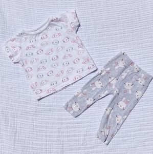 LULLABY PEACOCKS Comfy Animal Set for Baby Girl